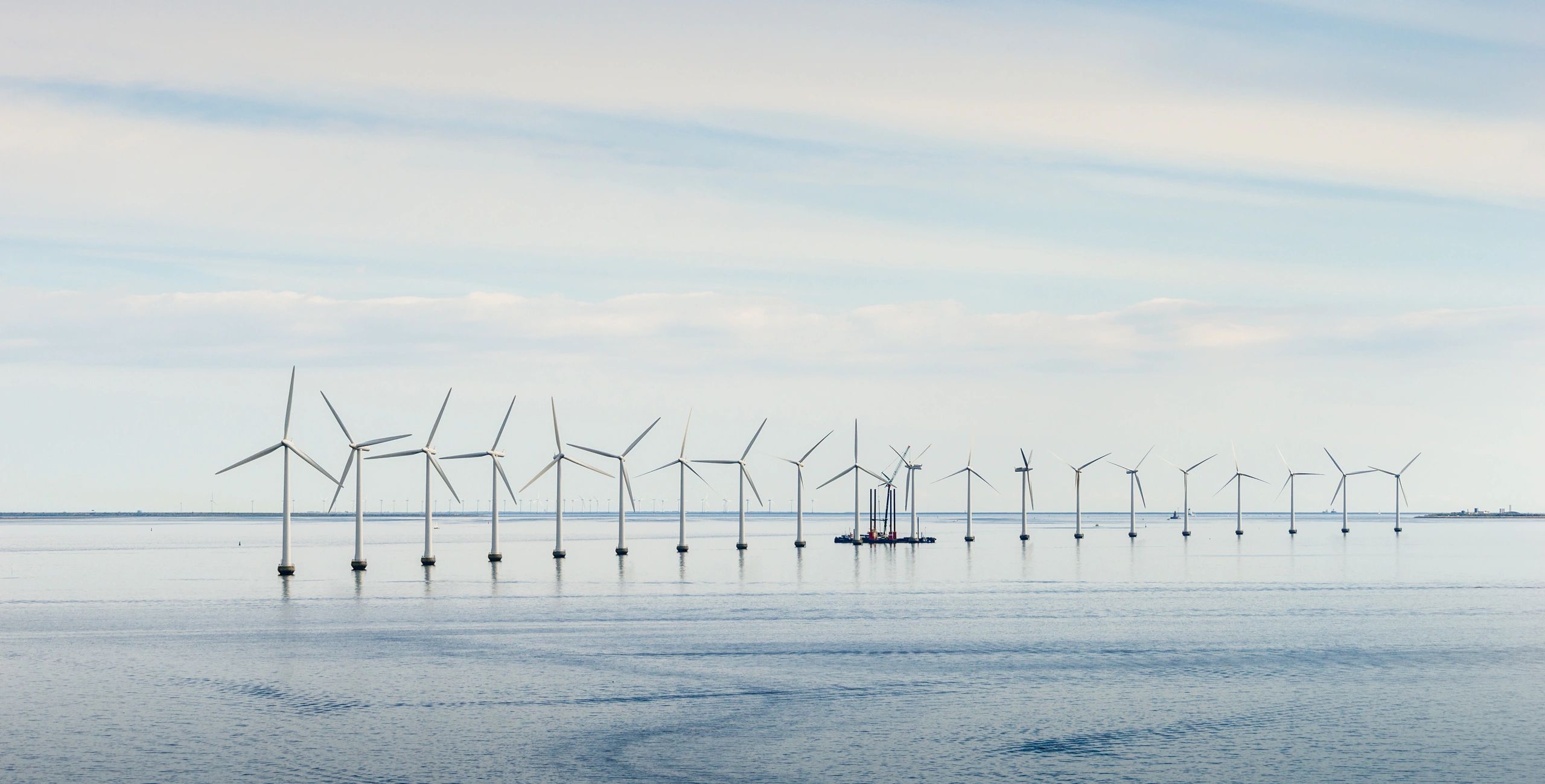 Wind technology landscape representing advanced renewable engineering